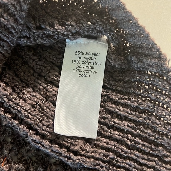 Maurice’s size Lg Knit Sweater in Plum/Purple - Picture 8 of 9